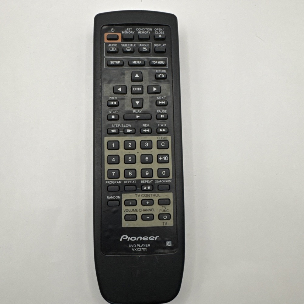 PIONEER DVD REMOTE CONTROL VXX2703 for‎ DV-434 444 HTS-910DV